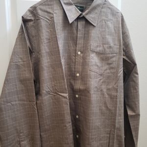 Plaid dress shirt